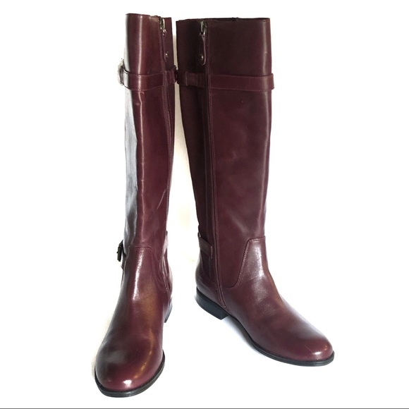 Isaac Mizrahi Live Imabby Leather Riding Boot NWOT - Picture 2 of 8